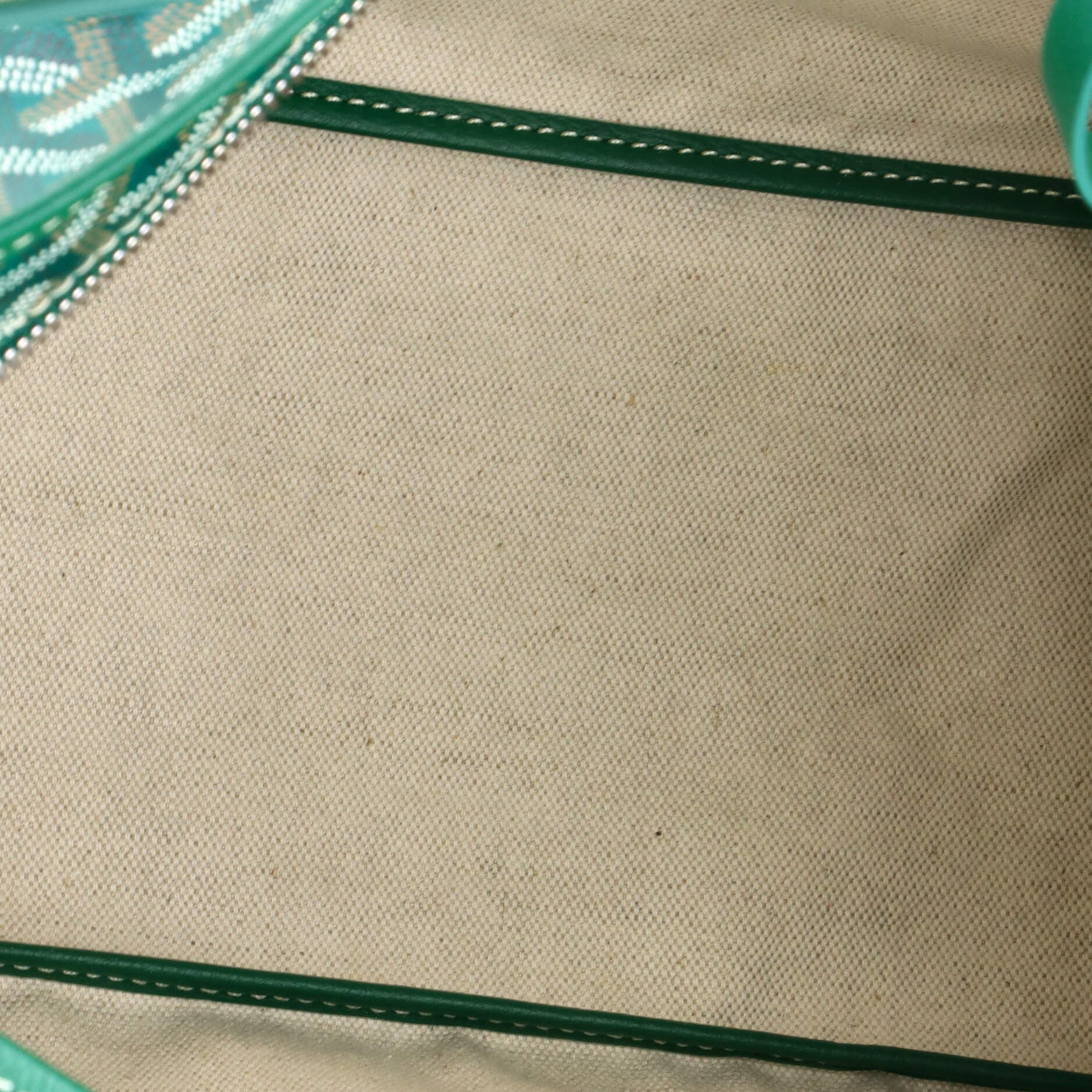 Pre-Owned Goyard Boheme Hobo Printed Coated Canvas, Alternate, color, Green