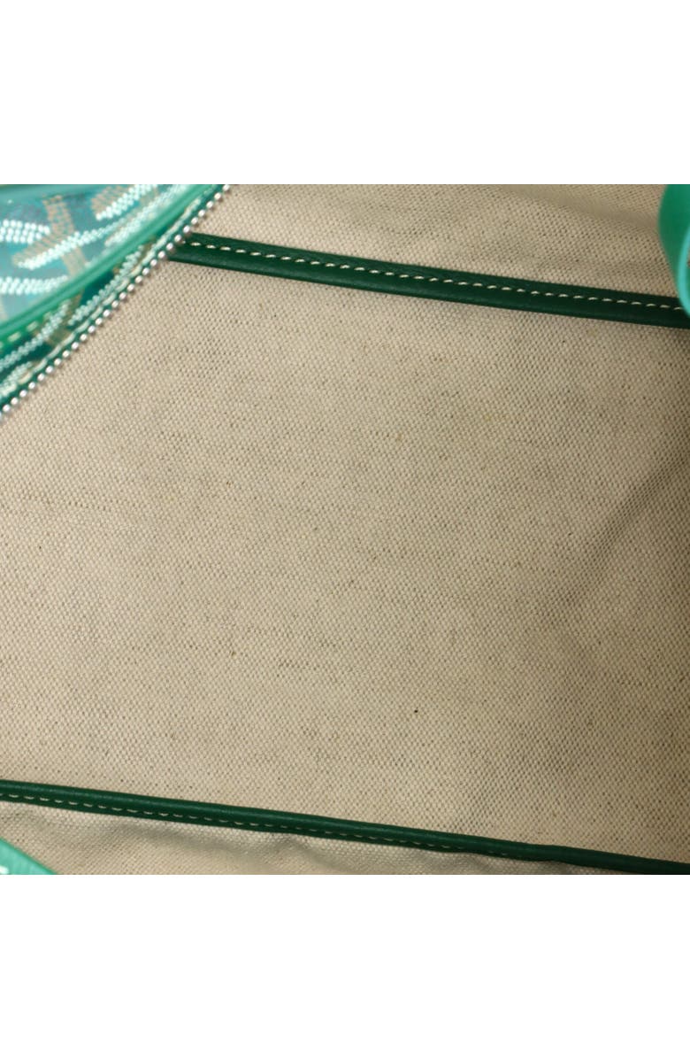 Pre-Owned Goyard Boheme Hobo Printed Coated Canvas, Alternate, color, Green