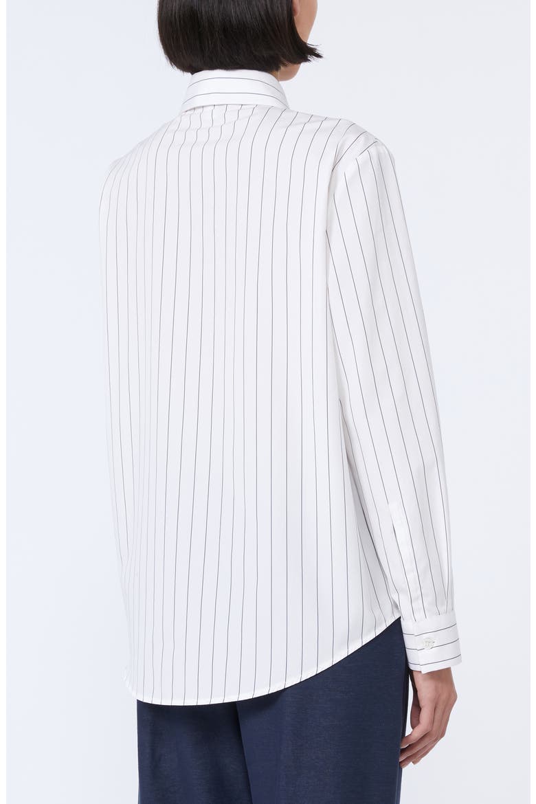 Effige Cotton Button-Up Shirt, Alternate, color, WHITE