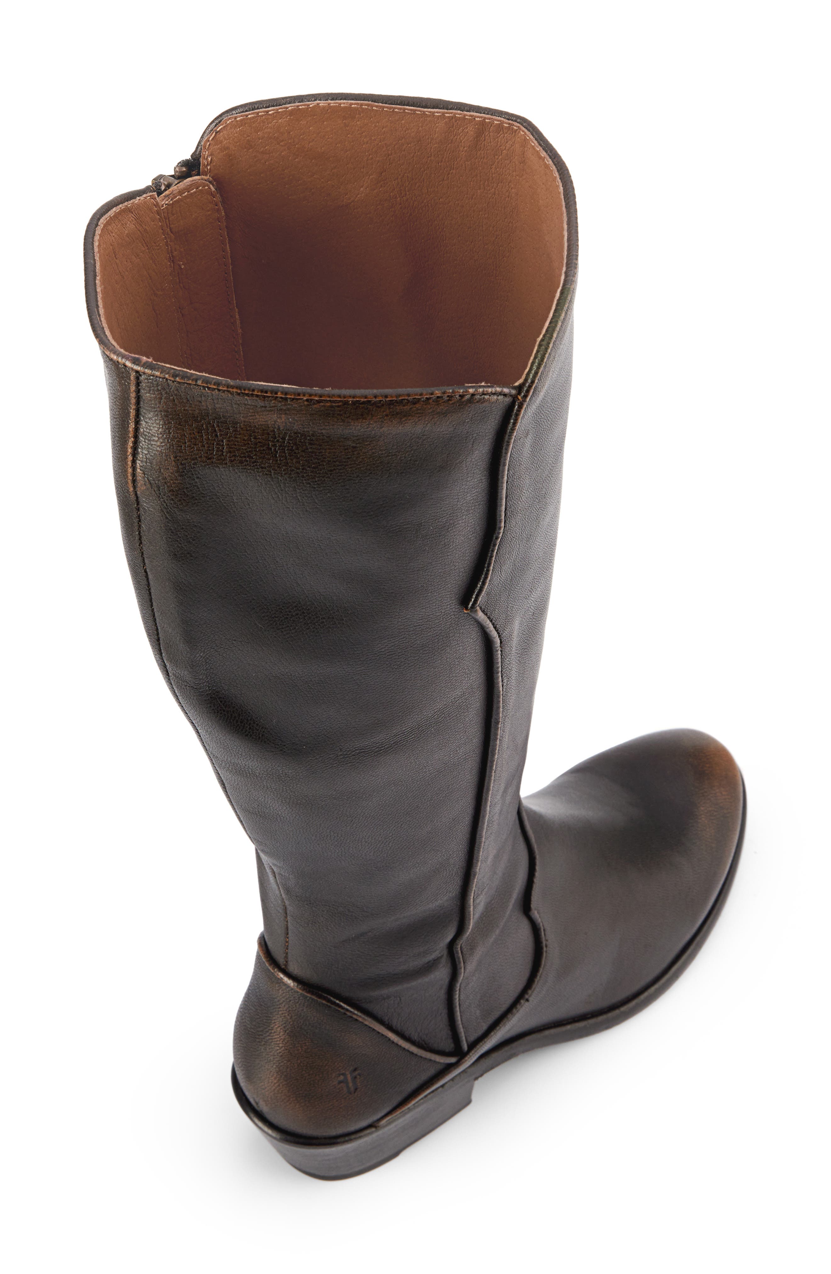 Frye Carson Piping Knee High Boot, Alternate, color, 