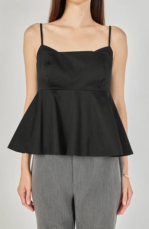 Peplum Camisole