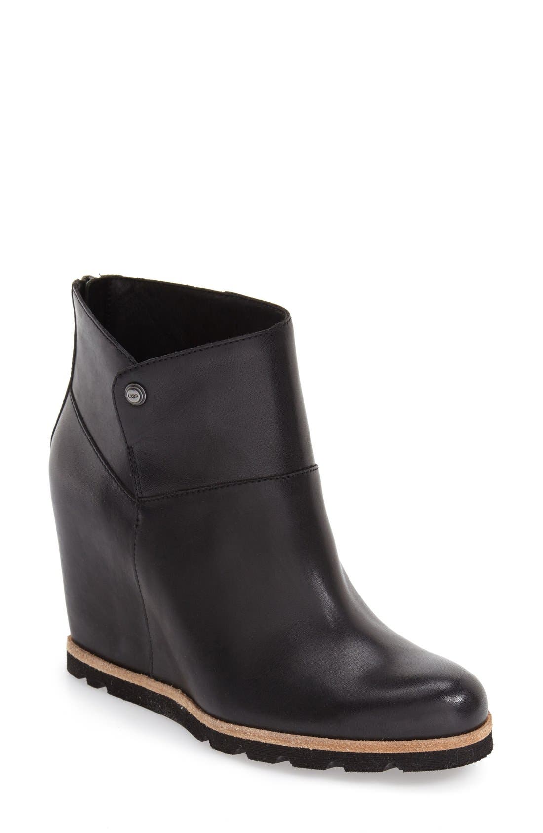UGG<sup>®</sup> 'Amal' Wedge Boot, Main, color, 