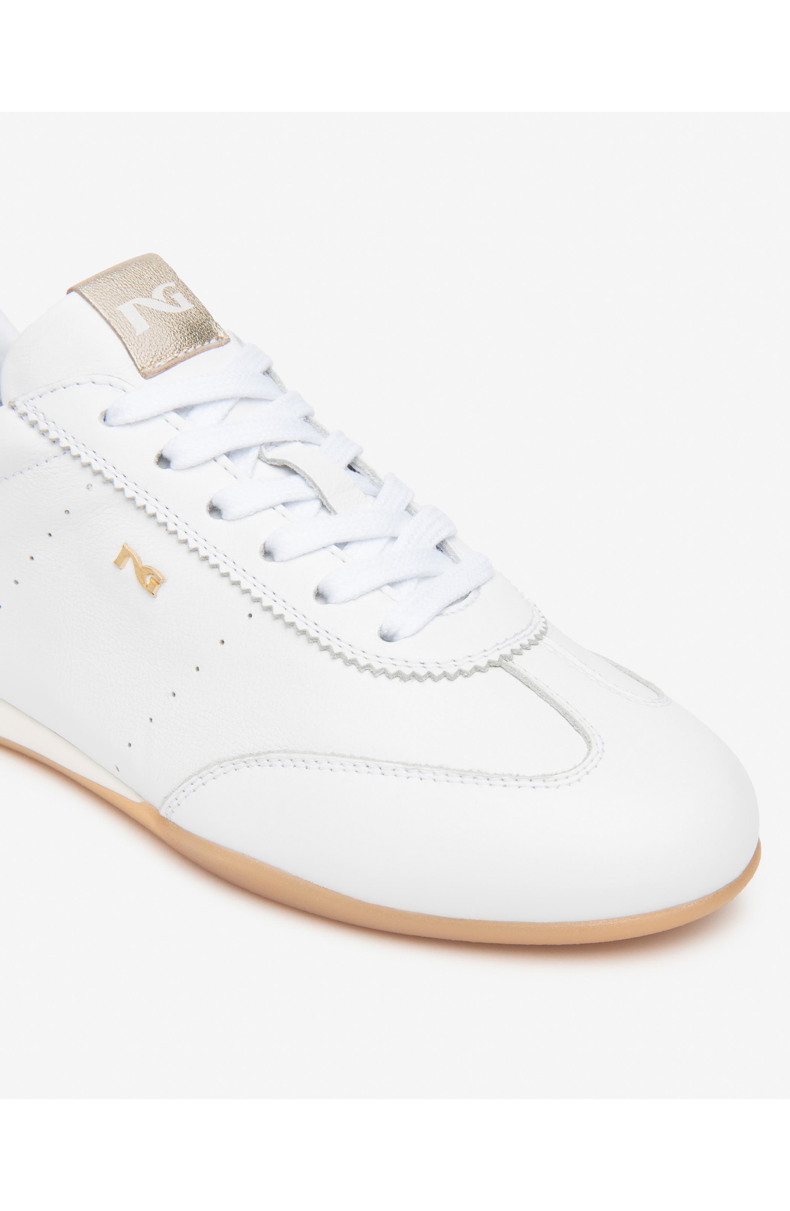 NeroGiardini Low Top Sneaker, Alternate, color, White