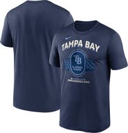 Nike Men's Nike Navy Tampa Bay Rays Dominican Republic Series Legend T-Shirt
