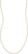 MADE BY MARY Bead Chain Necklace