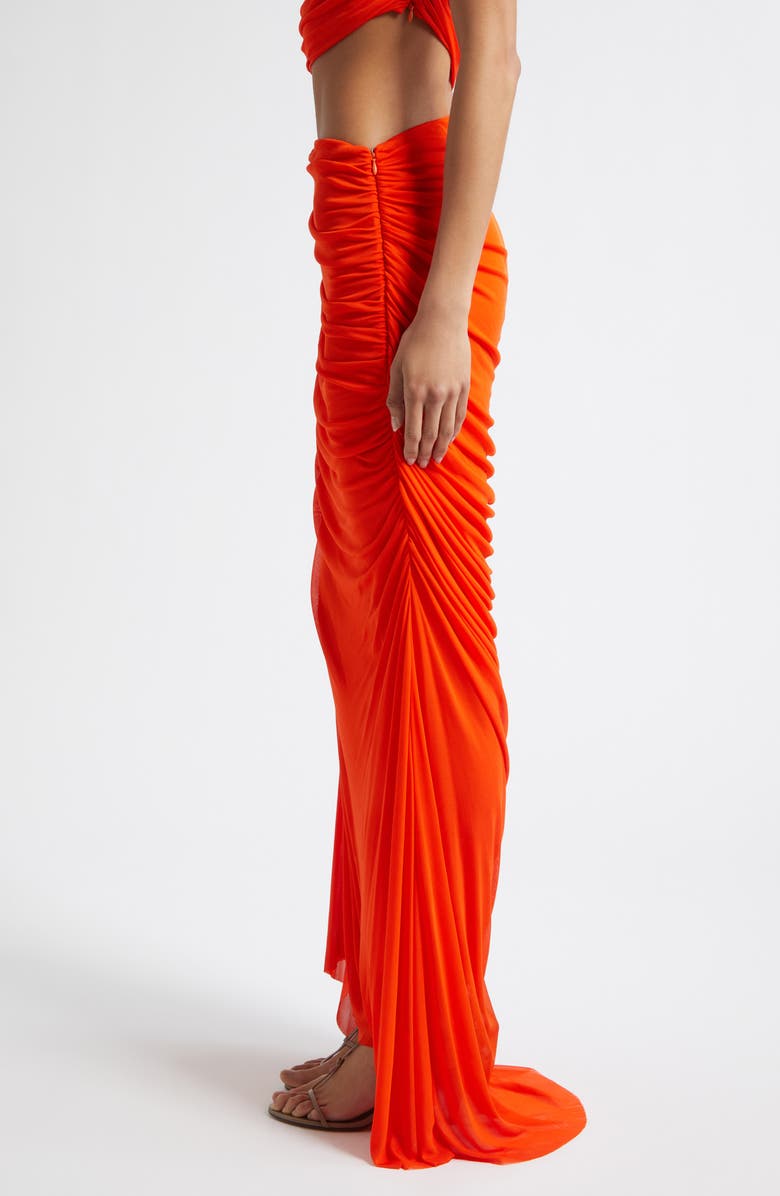 A.L.C. Cleo Skirt, Alternate, color, Orange Crush