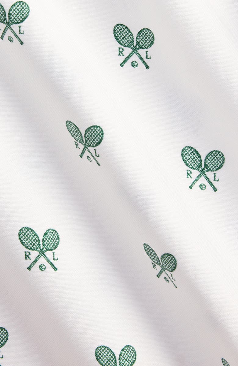 Polo Ralph Lauren Short Sleeve Woven Shirt, Alternate, color, Crossed Rackets