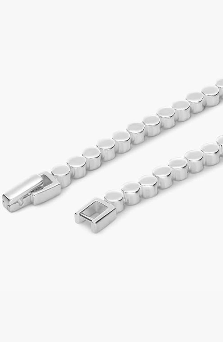 Oak & Luna Classic Dot Bracelet in Gold Vermeil, Alternate, color, Sterling Silver