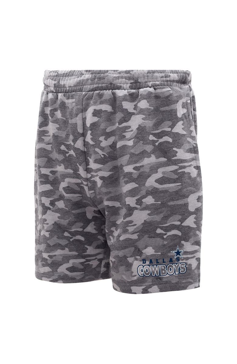 CONCEPTS SPORT Men's Concepts Sport Gray Dallas Cowboys Biscayne Shorts, Main, color, Gray