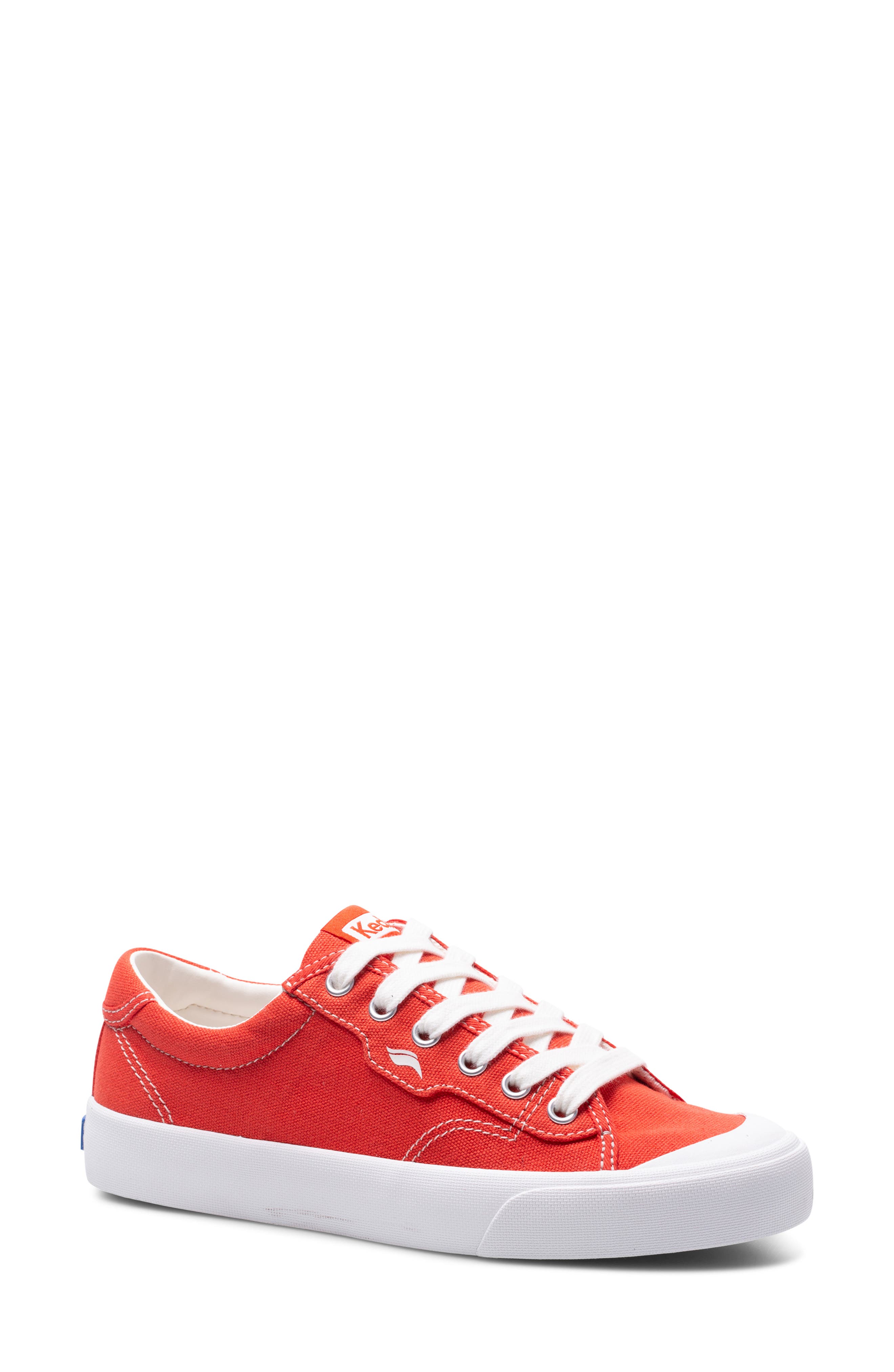 Crew Kick Wave Sneakers, Main, color, RED