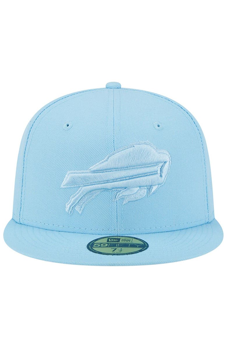 New Era Men's New Era Light Blue Buffalo Bills Color Pack Brights 59FIFTY Fitted Hat, Alternate, color,
