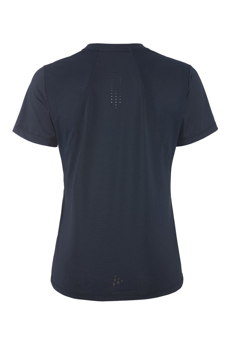 Essence Perforated Jersey T-Shirt, Alternate, color, BLAZE
