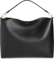 TOTEME Medium Bevel Leather Hobo Bag