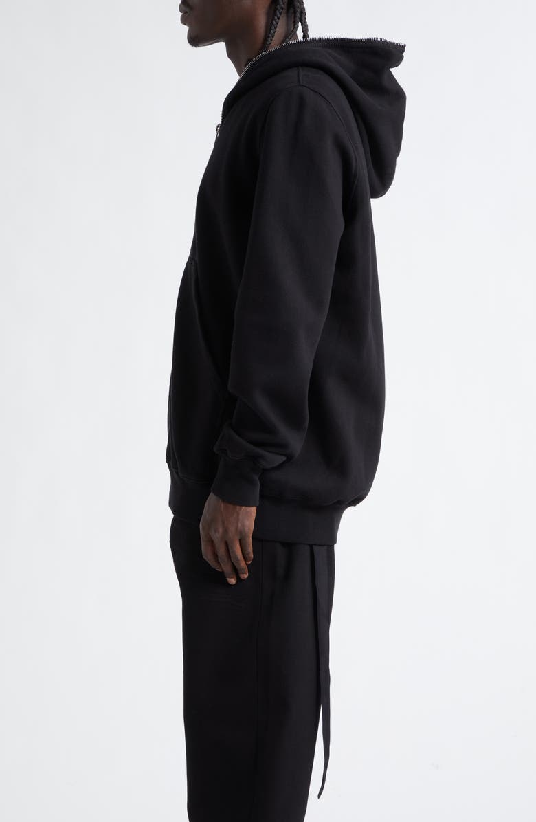 Rick Owens DRKSHDW Jumbo Gimp Hoodie, Alternate, color, Black