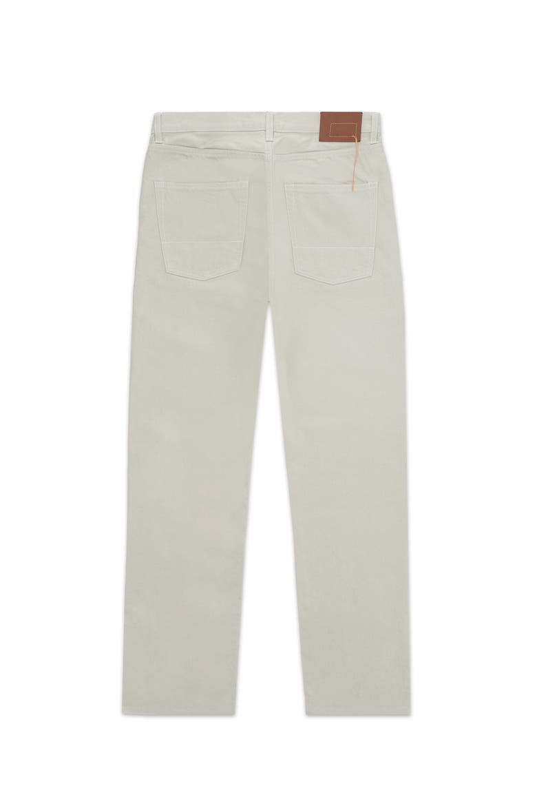 Selvedge Denim Regular Fit Jeans, Alternate, color, White