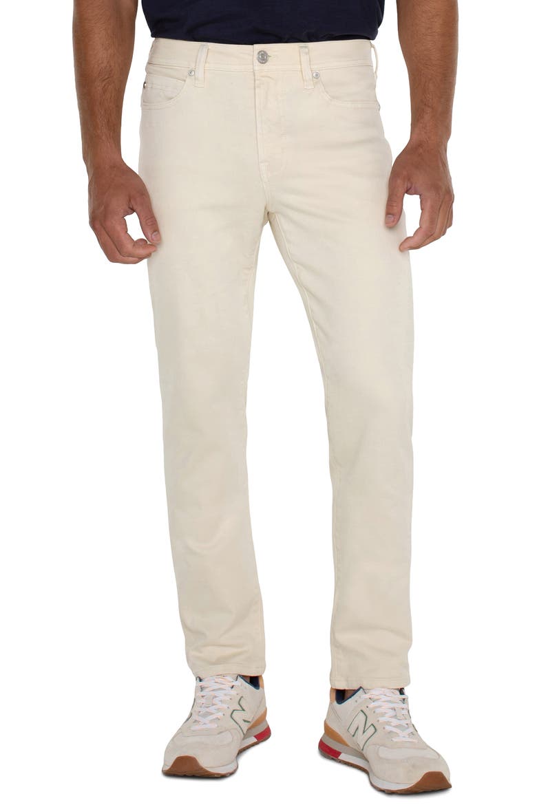 Kingston Modern Straight Leg Jeans (Nordstrom Exclusive), Main, color, ECRU