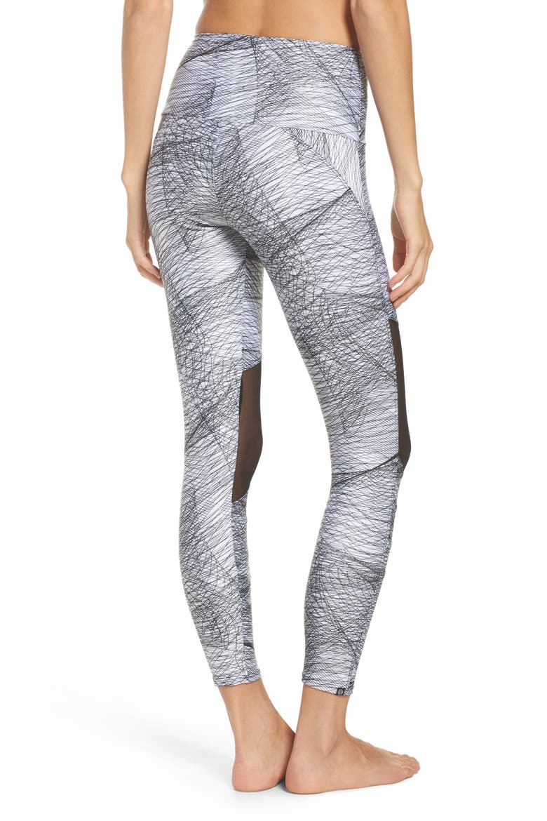 High Rise Moto Capris, Alternate, color, TANGLED