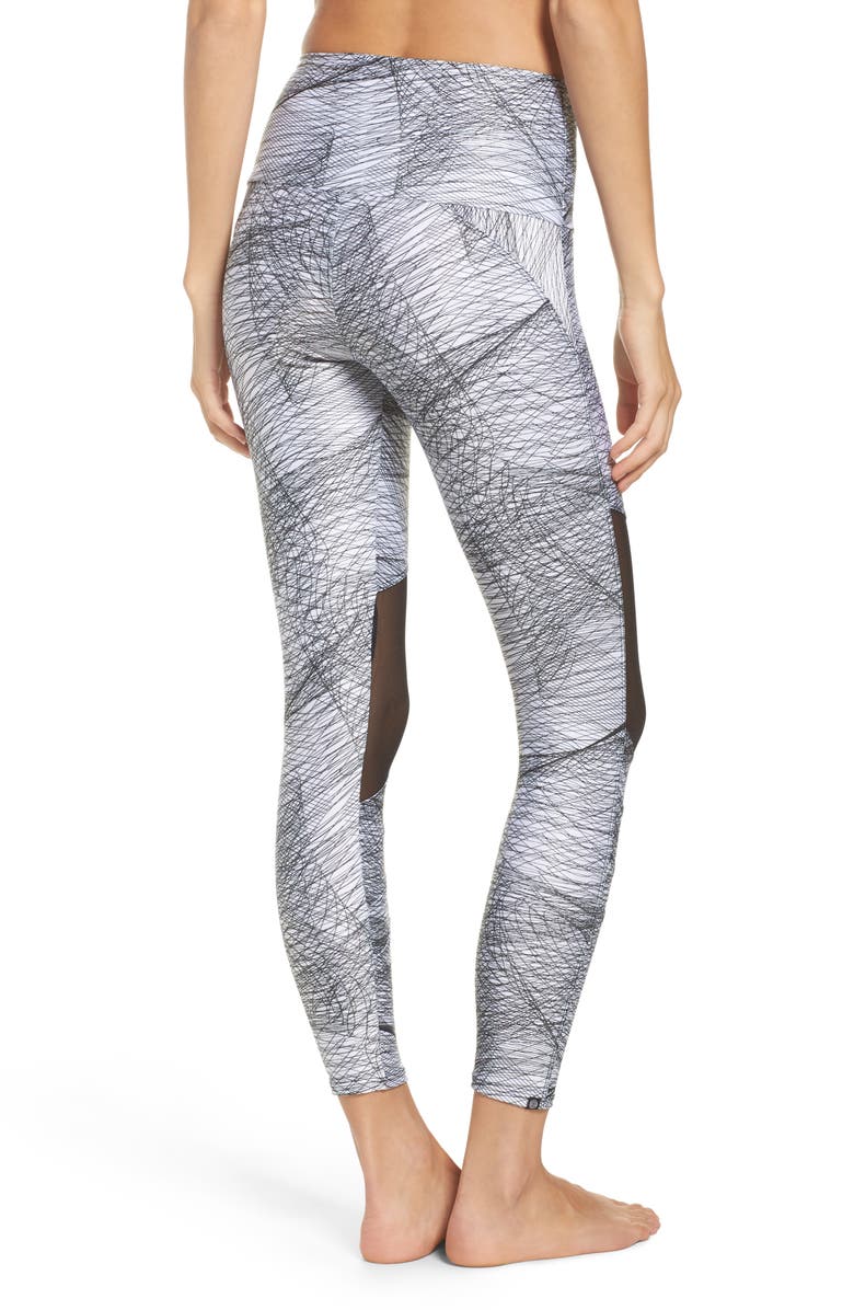 Onzie High Rise Moto Capris, Alternate, color, 