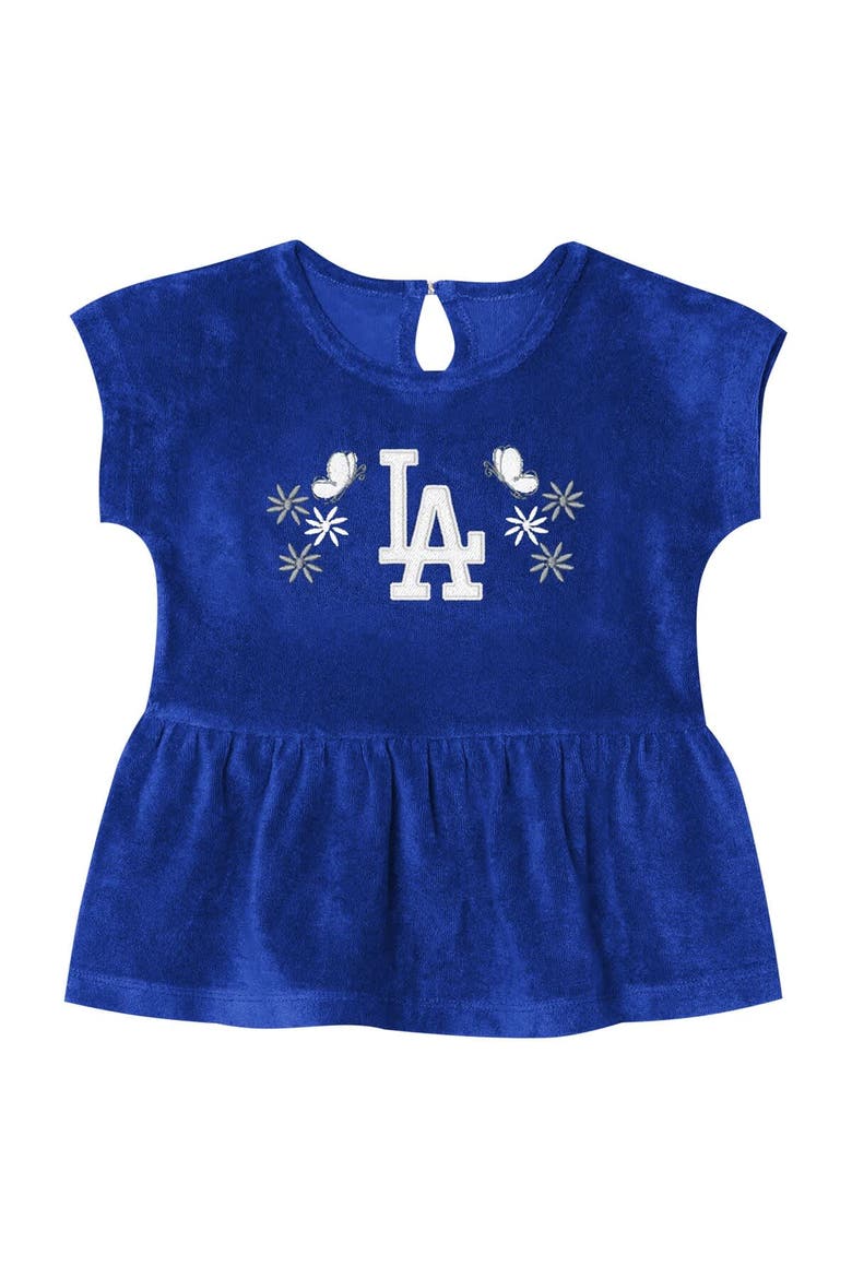 Girls Toddler Outerstuff  Royal Los Angeles Dodgers Hop Base Fashion T-Shirt & Shorts Set, Alternate, color, Royal