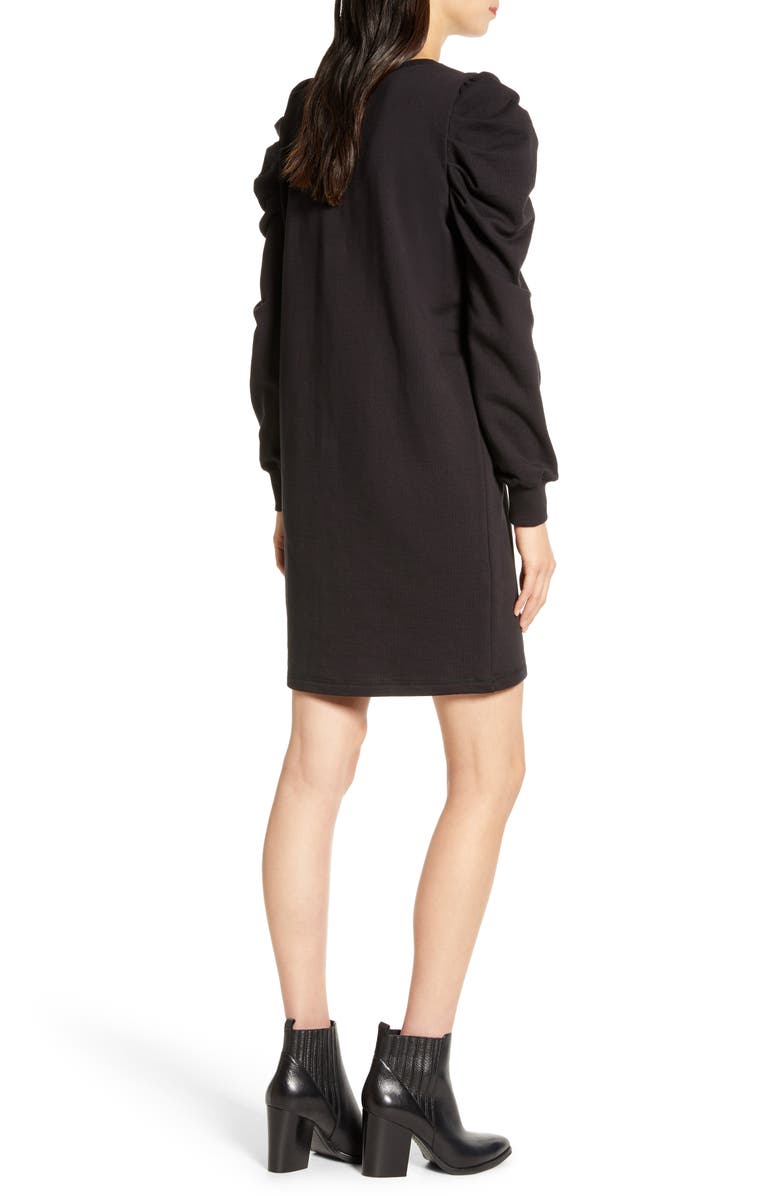 Rebecca Minkoff Janine Long Sleeve Shift Dress, Alternate, color, 