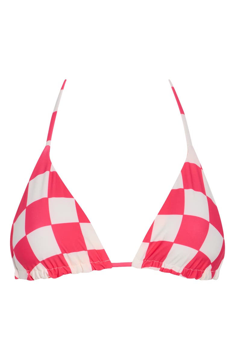 Maaji Balmy Reversible Bikini Top, Alternate, color, Red