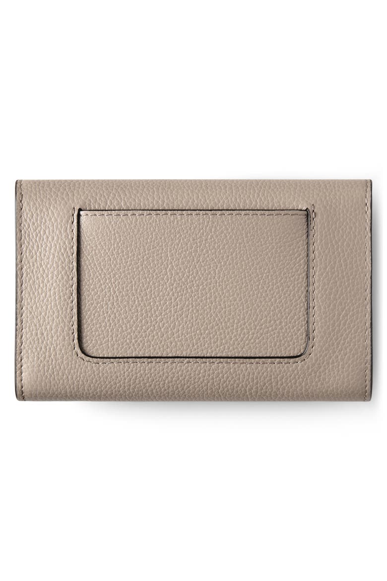 Medium Darley Leather Continental Wallet, Alternate, color, CASHMERE TAUPE