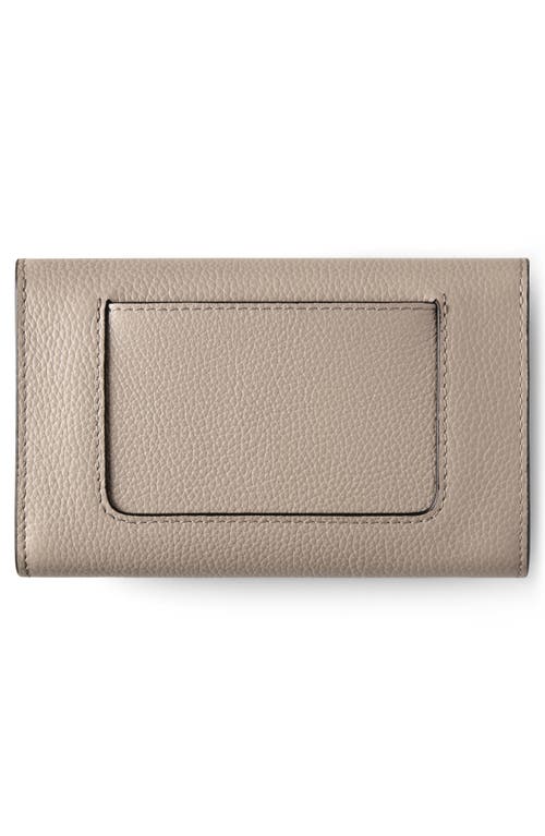 Mulberry Medium Leather Folded Darley Wallet In Neutral