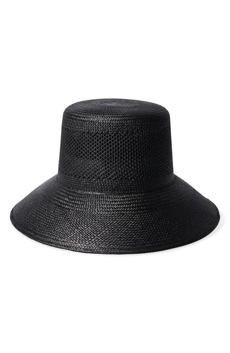 Brixton Lopez Panama Straw Bucket Hat, Alternate, color,