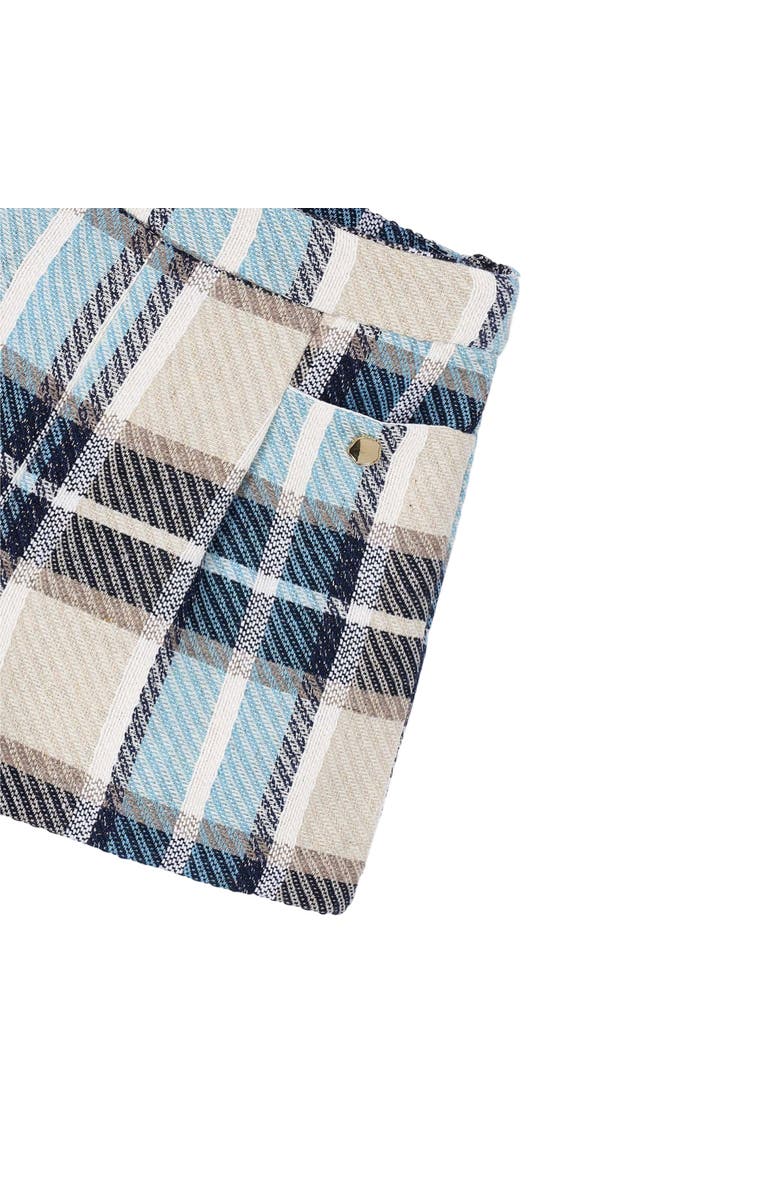 Mayoral Plaid Shorts, Alternate, color, Blue