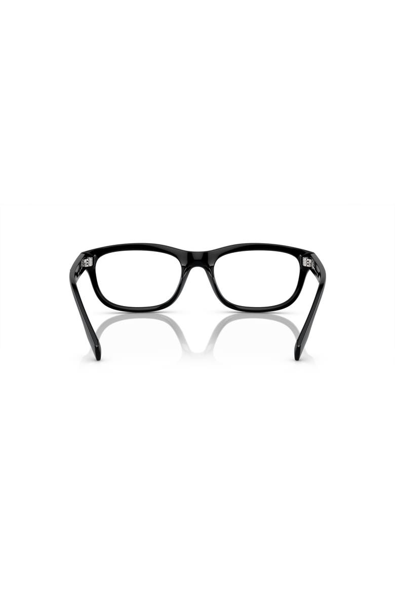 Burberry 54mm Irregular optical glasses, Alternate, color, Black/ Blue