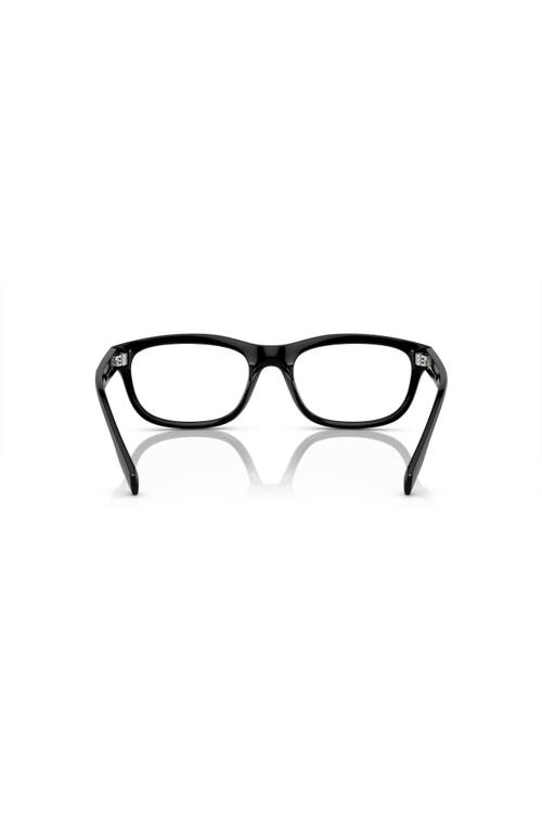 Burberry 54mm Irregular Optical Glasses In Black