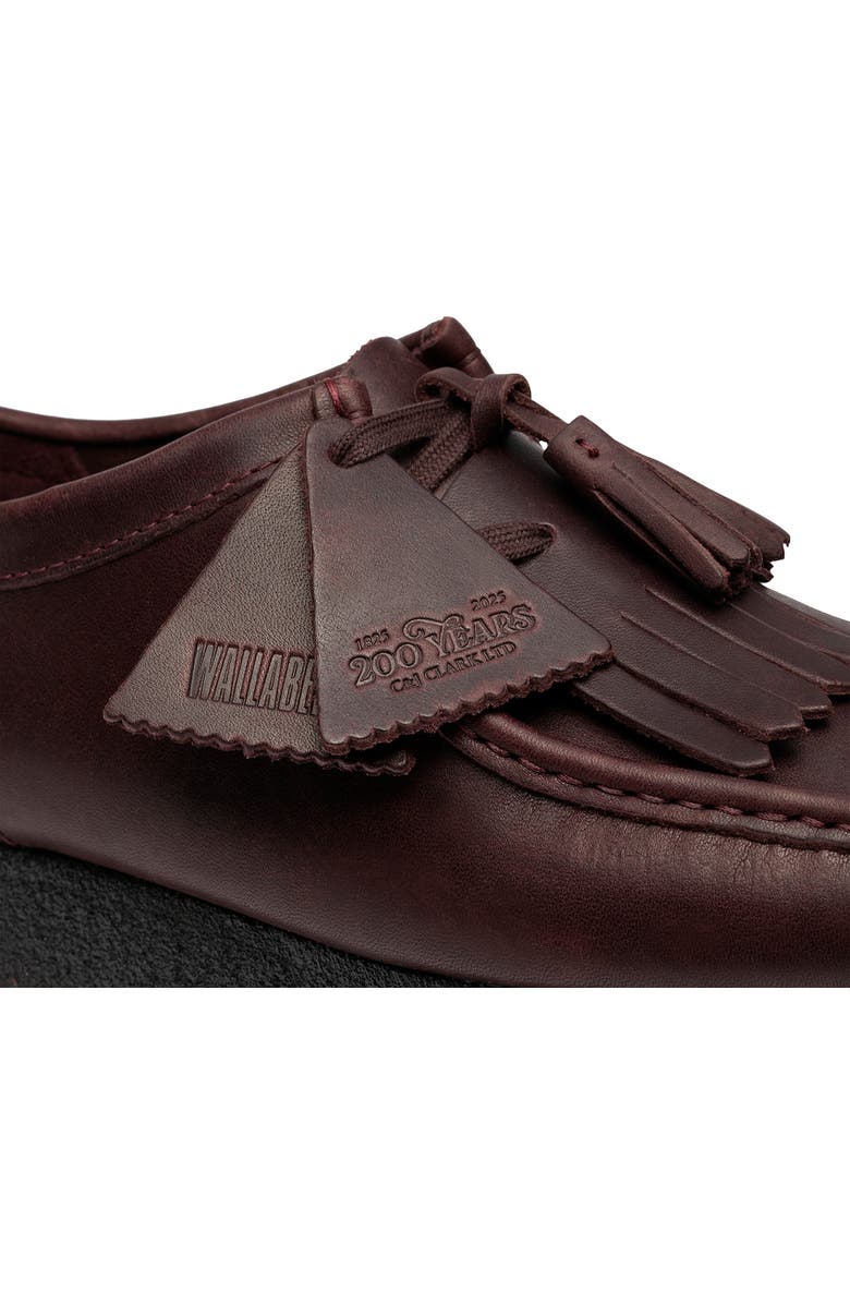 Clarks<sup>®</sup> Originals Wallabee Kiltie Chukka Boot, Alternate, color, Purple Grape Lea