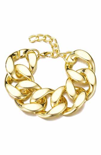 Lightweight Chunky Chain Bracelet