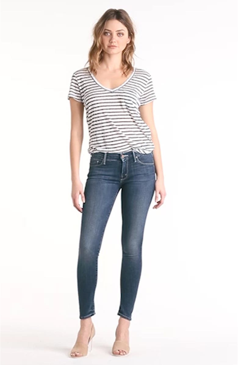MOTHER 'The Looker' Skinny Jeans, Alternate, color, 