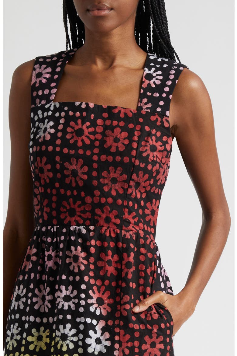 Yinka Maxi Dress, Alternate, color, BLACK MULTI