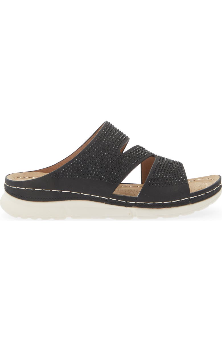 EXTREME BY EDDIE MARC Randa Slide Sandal, Alternate, color, Black