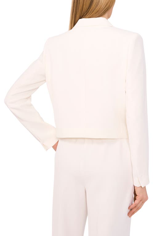 Halogenr Halogen(r) Crop Blazer In New Ivory