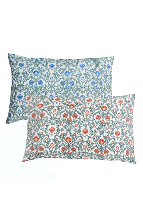 MELANGE HOME MELANGE HOME FLORAL 400 THREAD COUNT COTTON SHEET SET 