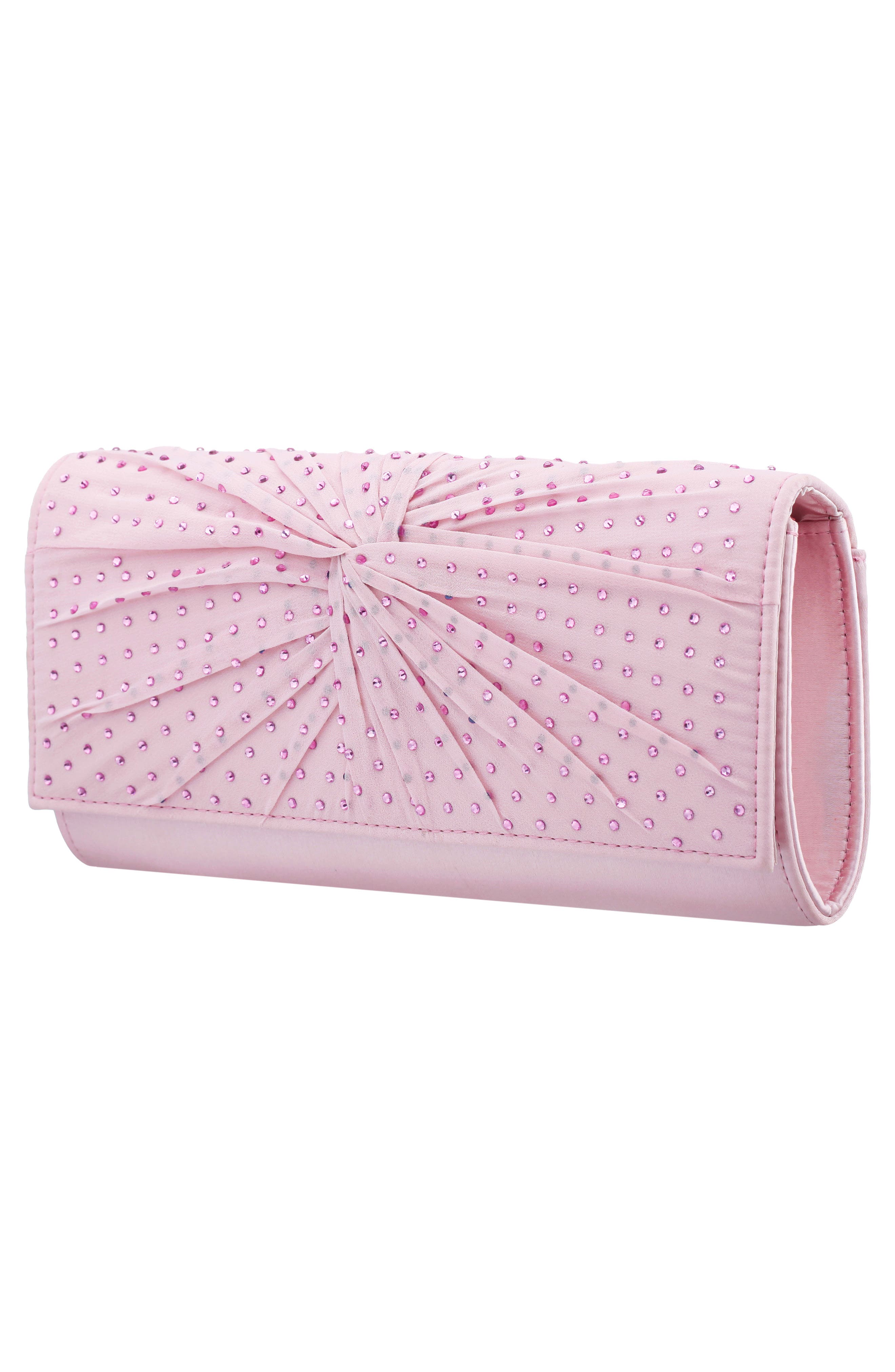 Unique Crystal Clutch, Alternate, color, ICY PINK