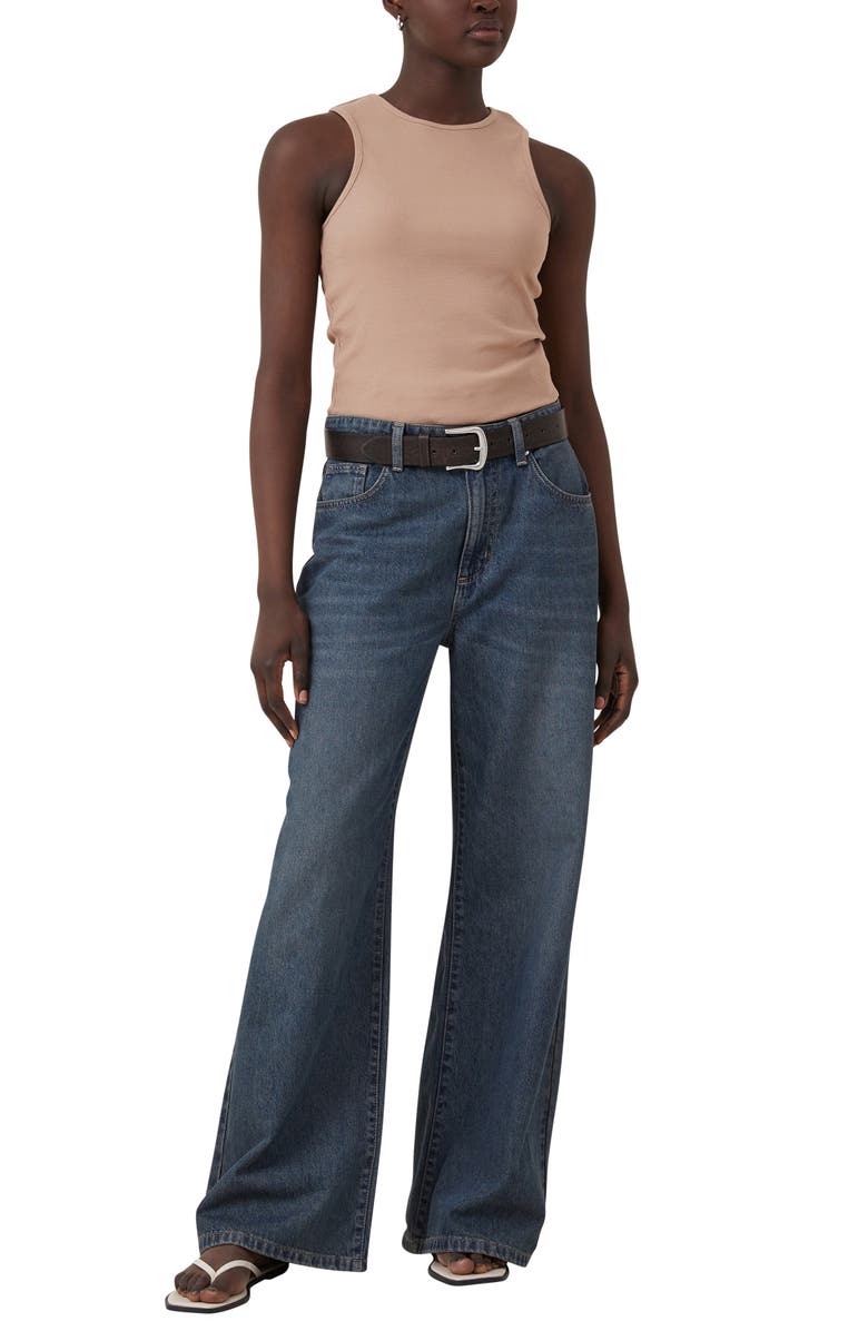 Cotton On The One Variegated Rib Tank, Alternate, color, 