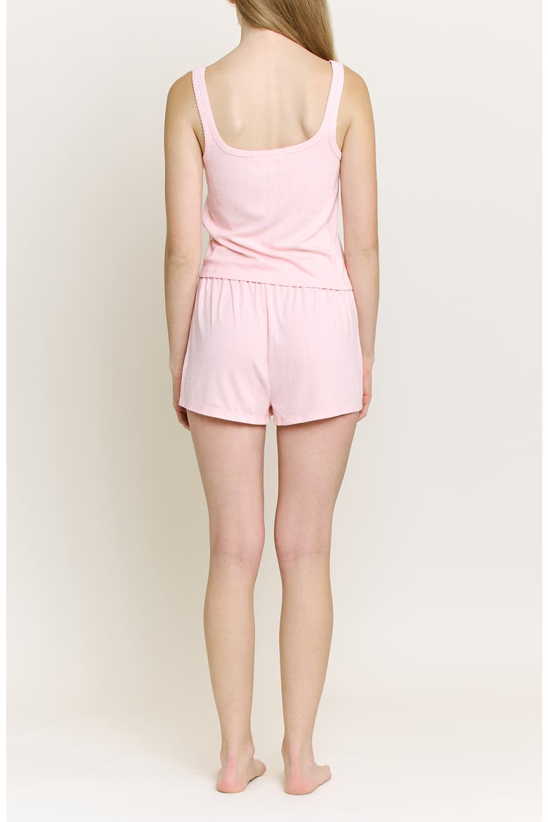 Blissful Short Pajamas, Alternate, color, FLORA