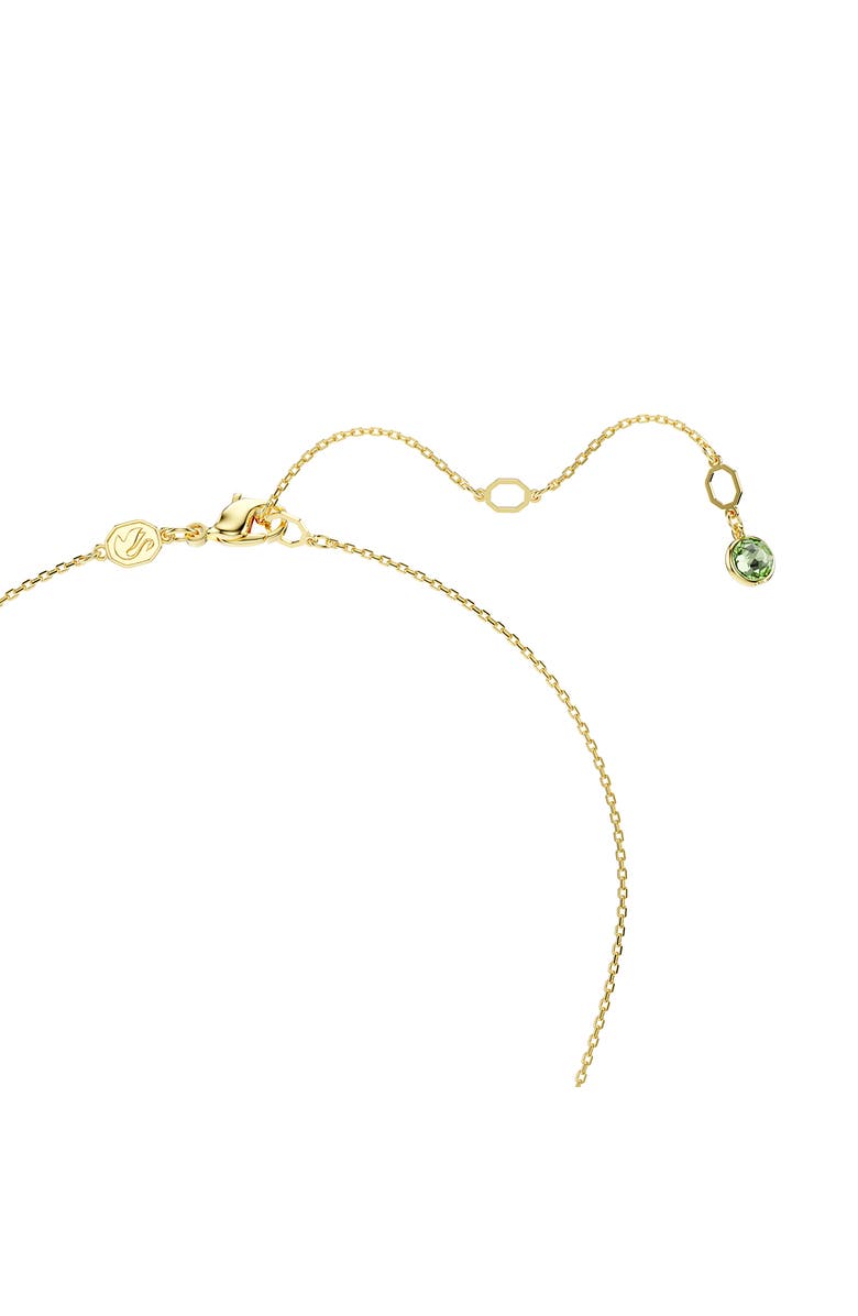 Swarovski Chroma Twist Pendant Necklace, Alternate, color, Green/ Pink/ Blue Multi