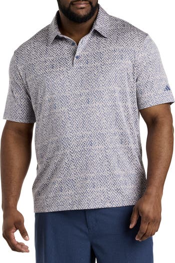 ★ adidas★ Football Jacquard V-Neck Long Sleeve Polo Shirt CLOTHING - Adicolor Football Jacquard V-Neck Crop Polo Shirt