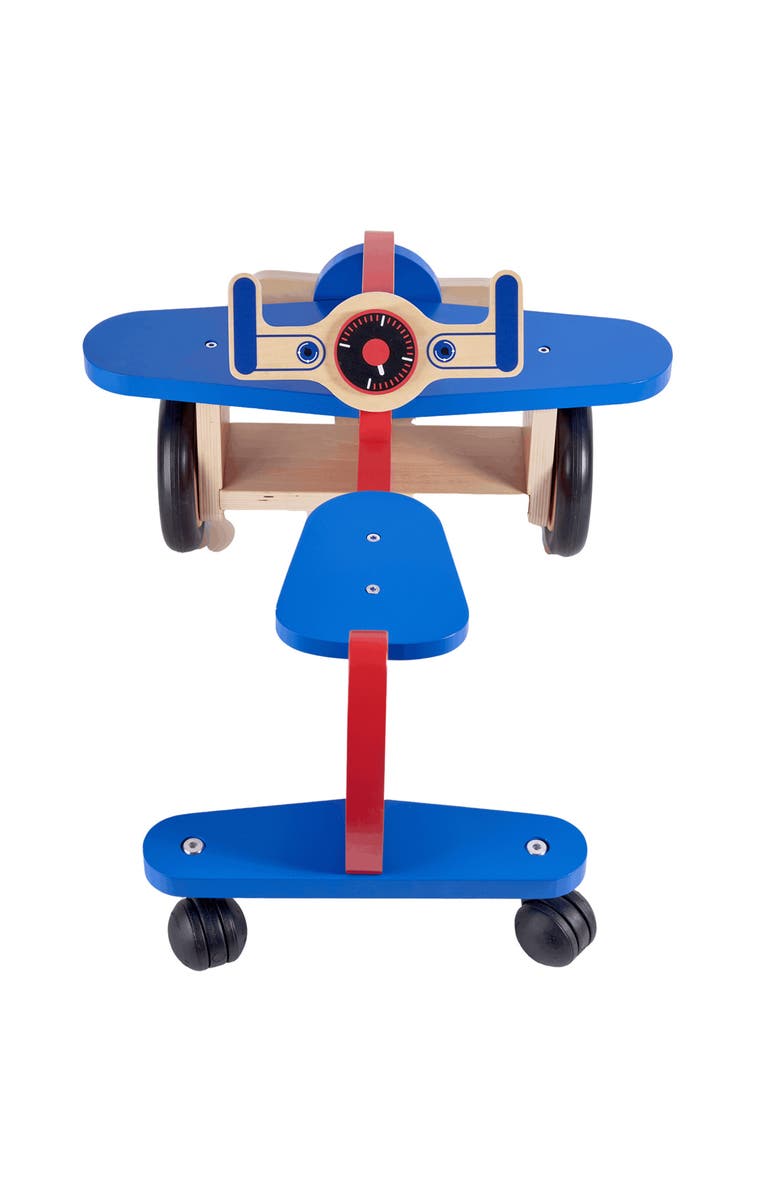 Pintoy Ride On Wood Airplane, Alternate, color, 