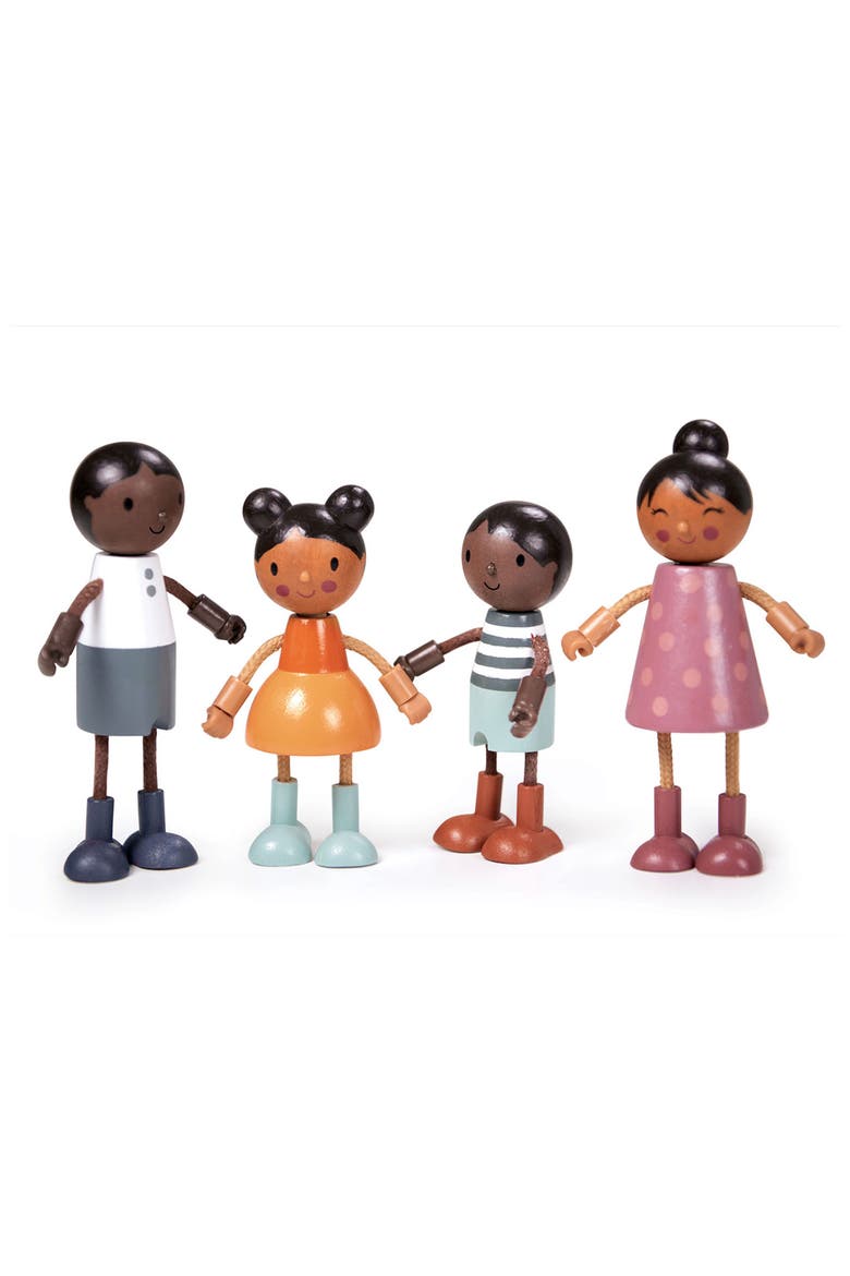 4-Piece Hummingbird Doll Family Set, Alternate, color, MULTI