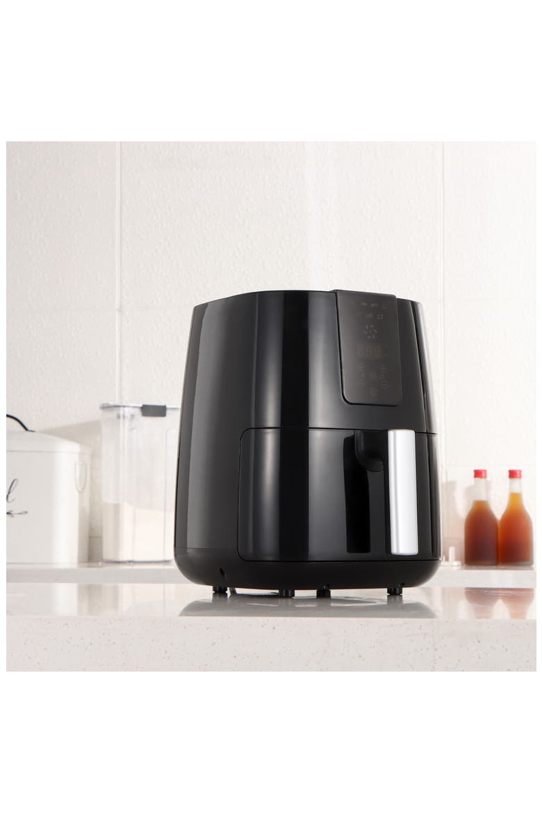 XL Digital Air Fryer, Alternate, color, BLACK