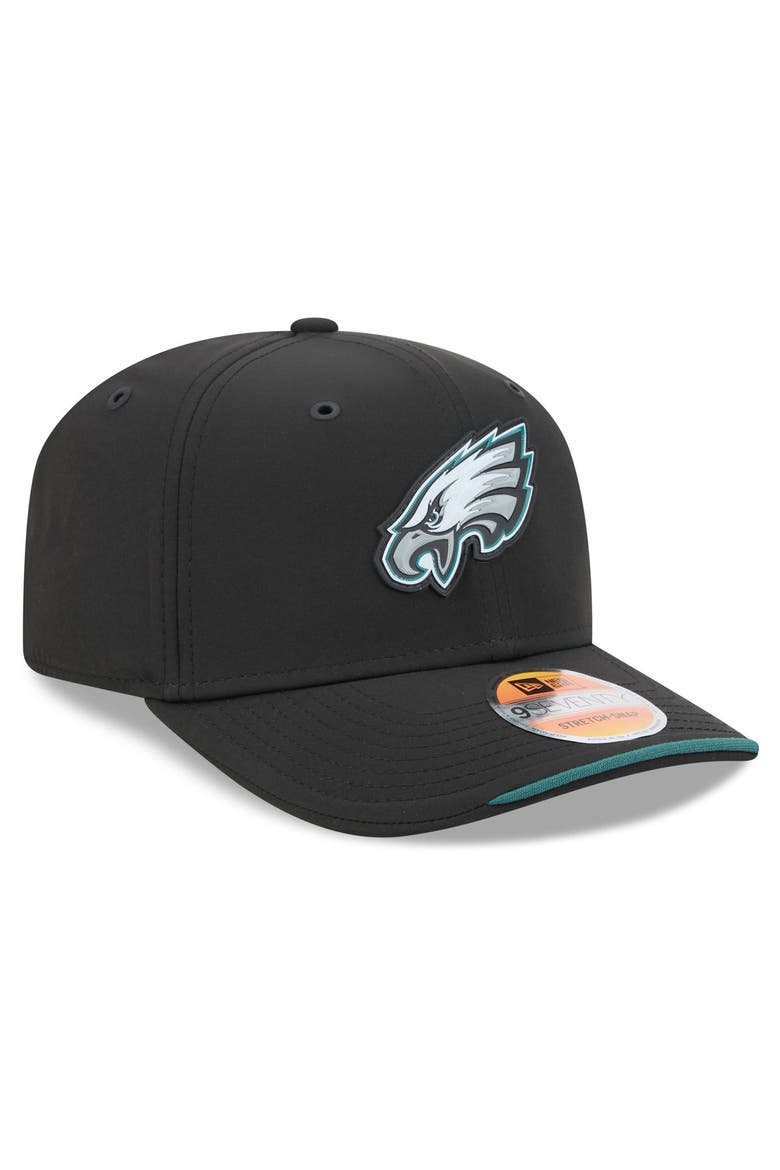 Men's New Era Black Philadelphia Eagles 2026 Sideline 9SEVENTY Adjustable Hat, Alternate, color, Black