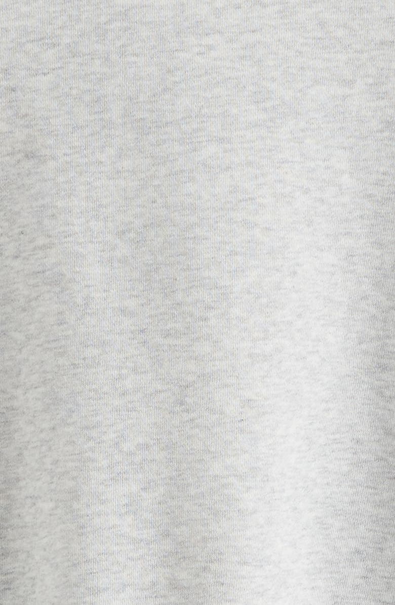 Nordstrom Kids' Pretty Lace Appliqué Sweatshirt, Alternate, color, Grey Light Heather Lace Heart