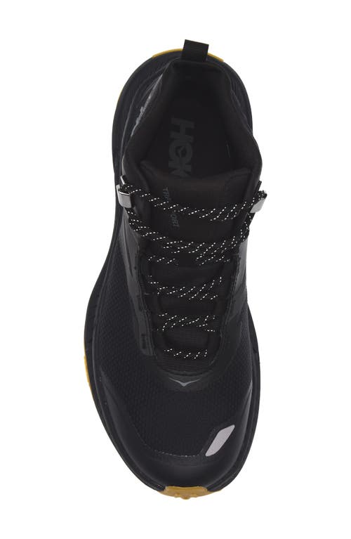 Hoka Transport Chukka Gore-tex® Waterproof Trail Shoe In Black