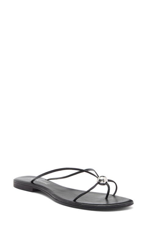 Women's Black Flat Sandals | Nordstrom